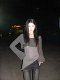 Vintage Halter Autumn Long Sleeve T-Shirt