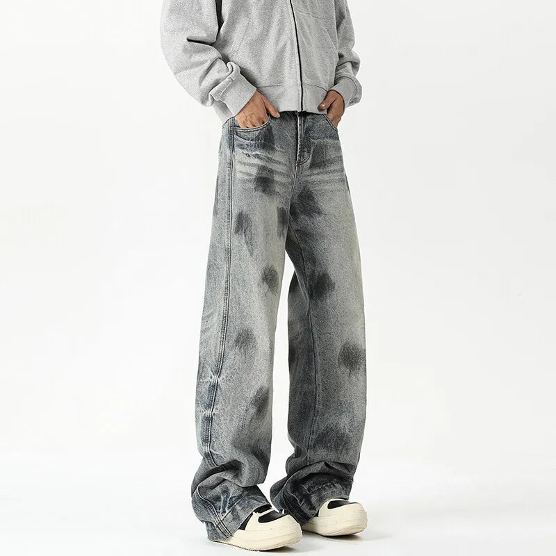 New High Quality Washed Denim Jeans