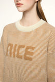 NICE Slogan Sweater