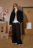 Stylish Vintage Cropped Puffer Casual Jacket