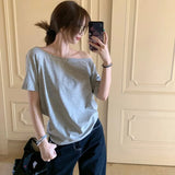 Y2K Timeless Off Shoulder T-shirt