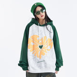 Raglan Sleeve Oversized Hoodie