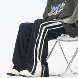 Winter Y2K Corduroy Wide Leg Sports Sweatpants