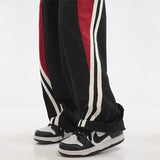 Striped Vintage Hip Hop Jogging Sweatpants