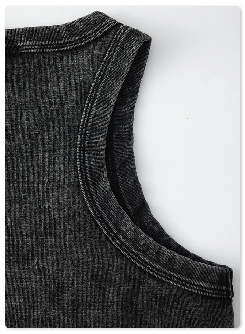 Washed Solid Color Women's Top