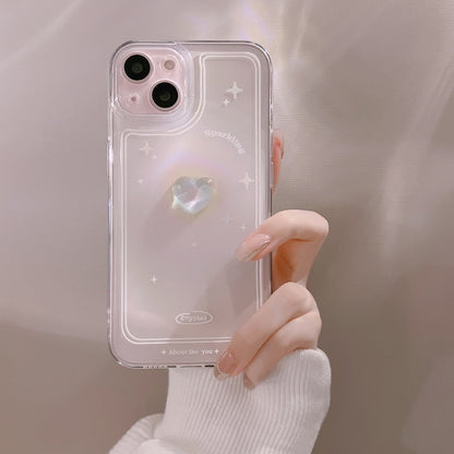 3D Heart iPhone Case