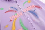 Oversized Star Fireworks Hoodie