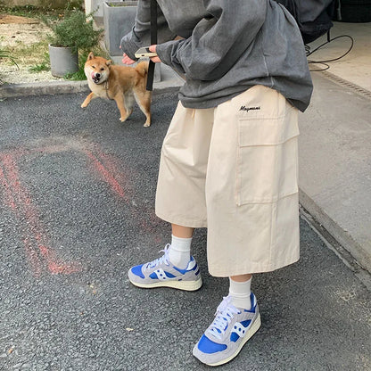 Oversized Loose Cargo Pants Japanese