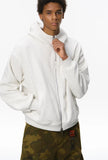 Warm Double Zip Hip Hop Hooded Sweatshirt