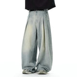 Vintage Loose Fit Wide Leg Jeans