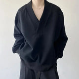 Cool Solid Color Shoulder Headrests Hoodie