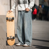 Men's Vintage Washed Baggy Jeans