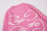 Knitted Skull Holes Jumper Sweater