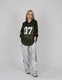 Women Stylish Hip Hop Loose Jersey T-Shirt