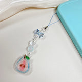 Floral Charm Keychain