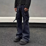 American Style Retro Trend Slim Baggy Jeans