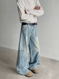 Iconic Blue Washed Baggy Denim Jeans