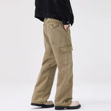Flexible Y2K Distressed Loose Fit Cargo Pants
