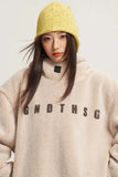 Y2K Cozy Oversized Fleece Faux Fur Hoodie