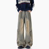 High Quality Vintage Gradient Washed Jeans