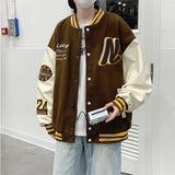 Trendy Embroidered Baseball Varsity Jacket