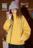 Winter Reversible Embroidered American Windbreaker Jacket