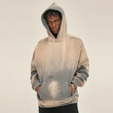 Y2K Versatile Retro Distressed Washed Hoodie