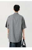 Men's Cool Stylish Plaid Short Sleeve Shirt