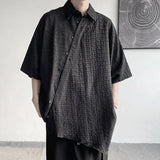 Streetwear Casual Floral Japanese Style Loose Fit Shirt