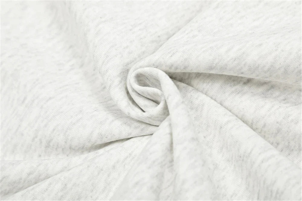 Essential Striped Patchwork Zip-Up Hooded Sweatshirt