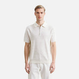 Lightweight Striped Polo Casual T-Shirt