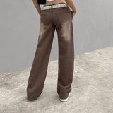 Vintage Low-waist Pants