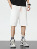Mid-waist Drawstring Short
