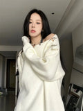 Star Loose Off Shoulder Sweater
