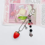 Floral Charm Keychain