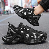 Streetwear Punk Lace Up Vulc Sneakers