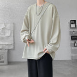 Oversized Ribbed Knit Soft Boy Sweater