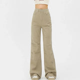 Classic American Gothic Style Flare Jeans