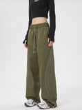 Striped Reflective Baggy Joggers