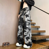 Youth Popular Brand Wash Painting Pants