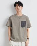 Men's Casual Summer Pocket Loose Fit T-Shirt