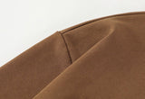 Wooden Retro Print Hoodie