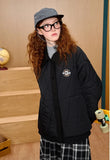 Lightweight Lapel Cotton Puffer Jacket