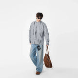 Cozy Distressed Tie Dye Crew Neck Sweatshirt