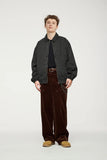 Vintage Turn-down Collar Windbreaker