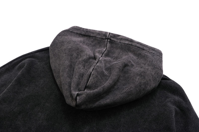 Hungry Demon Print Hoodie