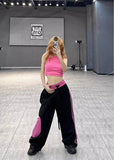 Streetwear High Waist Wide Leg Jogger