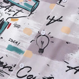 Unique Graffiti Flexible Short Sleeve Beach Shirt