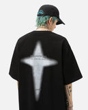 Y2K Oversized Freedom Hip Hop Print T-Shirt