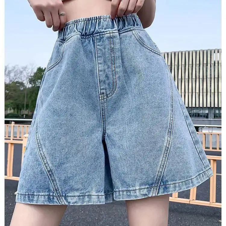 Easy Breezy High Waist Cool Denim Short